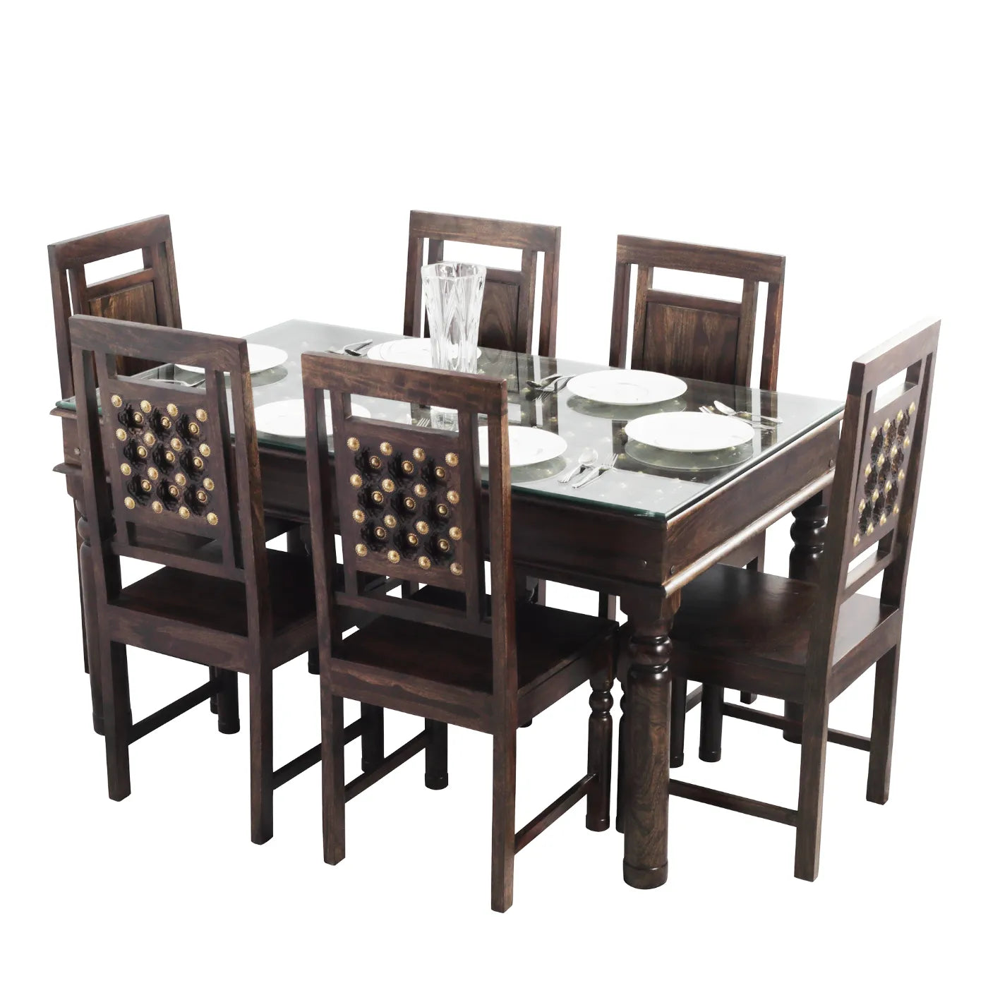 Bhakra stylish Wooden dining set Woodpecker Furniture