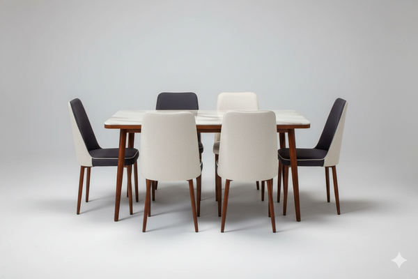 Flynn Dining Set 1+6