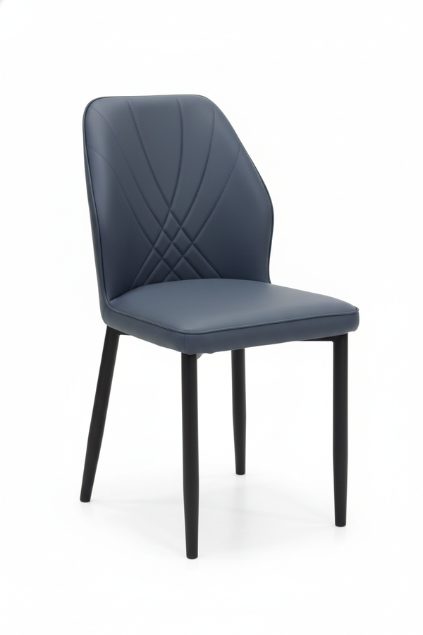 Jessie Dining Chair - Dark Gray Black