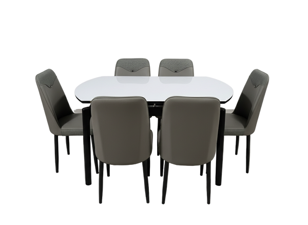 KILAUEA DINING SET 1+6