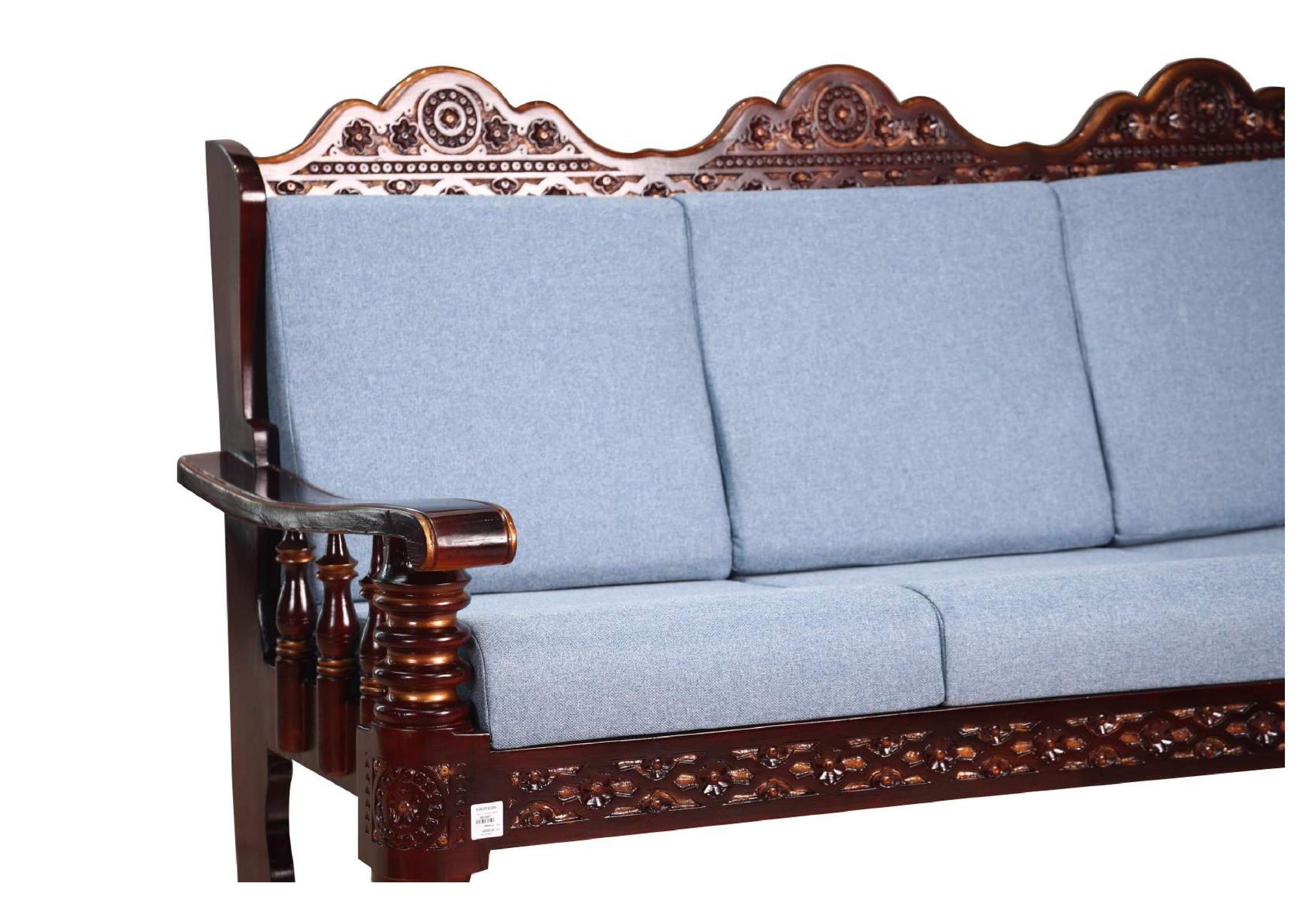 Podi wooden 3 seater sofa