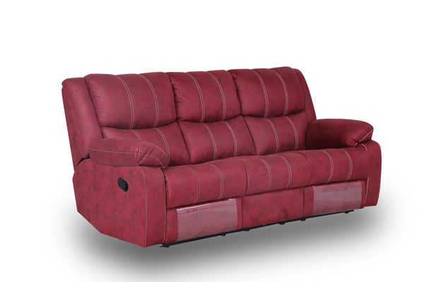 Crane 3R+1R+1R Recliner Set Maroon