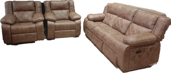 Lebanon recliner set 3+1R+1R